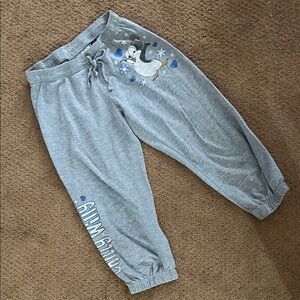 Women's Gray Penguin Joggers